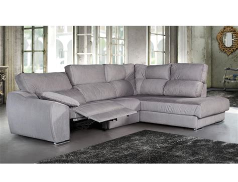 Looking for a good deal on relax sofa? Sofá 3 plazas + Cheiselonguen rinconera relax electrico con diseño moderno (15522) | Factory del ...