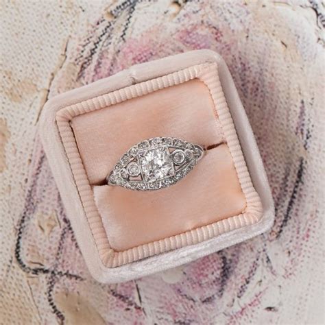 You Ll Never Believe These Engagement Rings Are Under A Carat Mywedding Art Deco Diamond