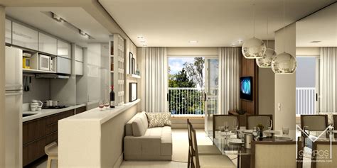 Mcampos Arquitetura • Design • Maquete Eletrônica 3d Design Interiores Sala Apartamento 1