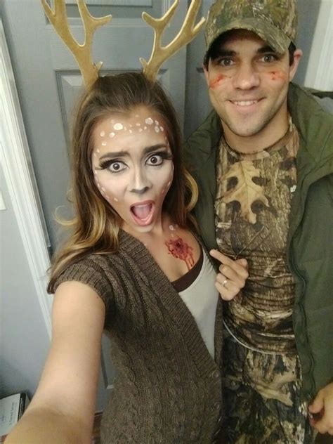 couple costumes the hunter and his deer couplecostumes couples costumes easy couple