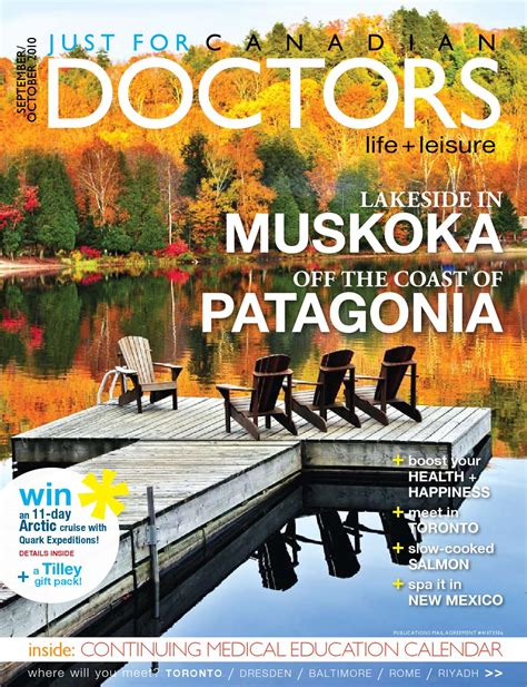 SEPTEMBER OCTOBER 2010 by Just For Canadian Doctors - Issuu