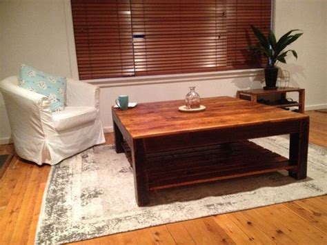 Typically the largest and lowest of all occasional tables, coffee tables help anchor the room. Square recycled timber coffee table made in Australia ...