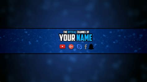 Check spelling or type a new query. How To Make A Cool Blue Youtube Banner On Android (Ps ...