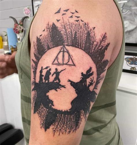 50 Best Deathly Hallows Tattoos [2024 Inspiration Guide]