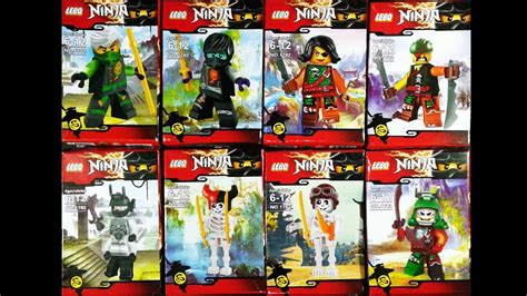 Lego Ninjago Skybound Minifigures Knock Off Lebq 1782 Youtube