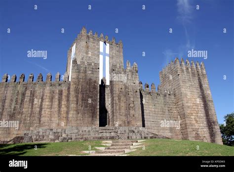 Castelo De Guimaraes Castle In Guimaraesportugal Stock Photo Alamy