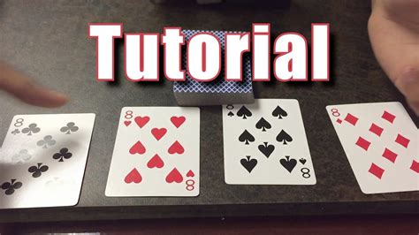 This trick is still rather easy to perform, but it does require a feel for how the deck will land in your hand. Easy Card Trick (Very Effective!) - YouTube