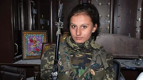 Deadly Female Russian Sniper 26 Dubbed Snow White Shot Dead Fighting For Pro Putin Rebels In