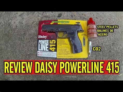 REVIEW DAISY POWERLINE 415 REVIEW DAISY POWERLINE 415 CO2 YouTube