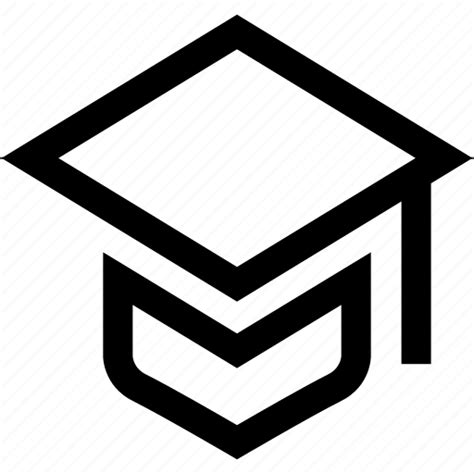 Graduation Cap Graduate Online Degree Learn Icon Download On