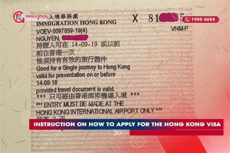 instruction on how to apply for the hong kong visa updated 2023