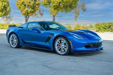 2019 Elkhart Blue Corvette Zo6 Coupe Corvette Mike Used Chevrolet