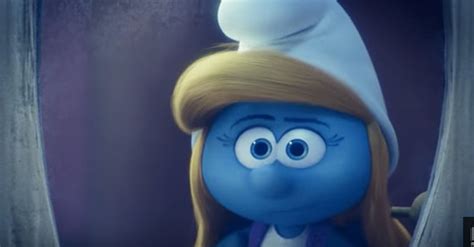 Female Smurf Character Edited Out Of Film Posters In Israeli City