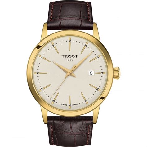 Tissot Mens 42mm Classic Dream Watch T1294103626100 Francis And Gaye Jewellers