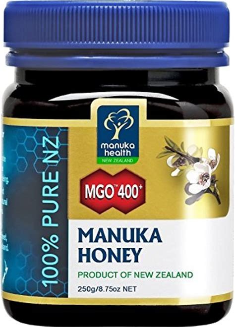 Buy Manuka Health MGO 400 Manuka Honey 250G 100 Pure New Zealand