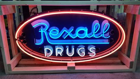 Rexall Drugs Neon Sign Sspn 48x23 K56 Denver 2016