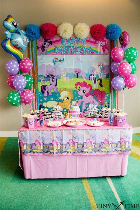 My Little Pony Birthday Party Ideas My Little Pony Party Ideas