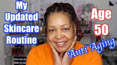 My Updated Anti Aging Morning Skincare Routine Mature Skin Over 40 Youtube
