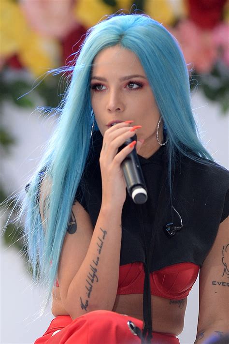 Images and videos of halsey. Halsey - Performs on NBC's "Today" Show at Rockefeller ...
