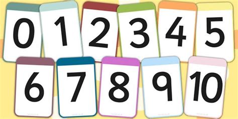 Number Cards 0 10 Teaching Science Teaching Tools Student Learning