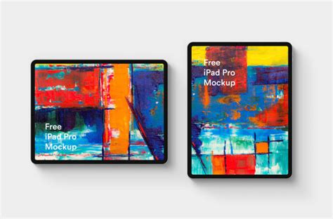 Macaroon dessert served with coffee as afternoon snacks. Holding Ipad Mockup Free