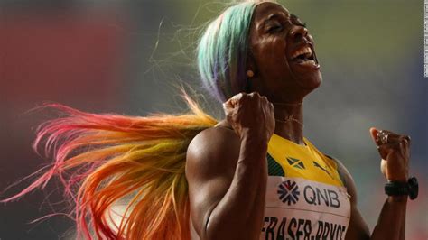 Shelly Ann Fraser Pryce Crowned The Fastest Woman In The World Not That Many Fans Saw It