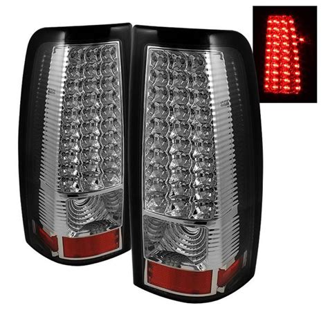 Gmc Sierra Spyder Led Taillights Chrome Alt On Cs99 Led C