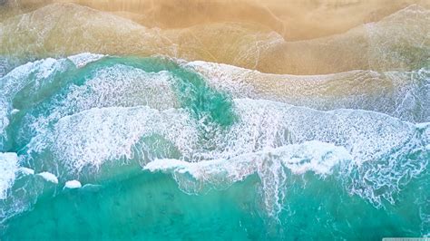 4k Drone View Beach Wallpapers Wallpaper Cave