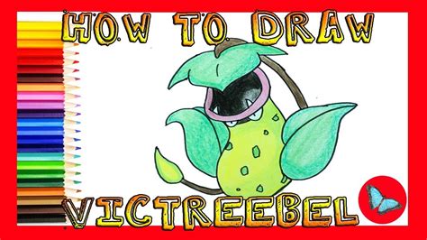 How To Draw Victreebel From Pokemon Coloring And Drawing For Kids