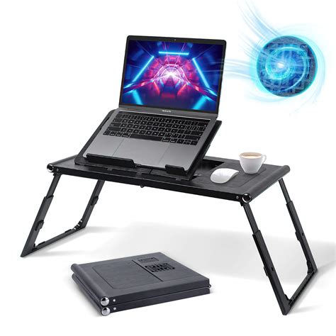Buy Glorider Foldable Laptop Desk Portable Laptop Table Bed Tray With