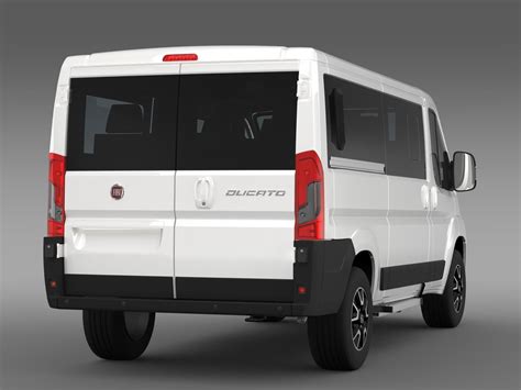 Fiat Ducato Panorama L2h1 2017 3d Model Cgtrader