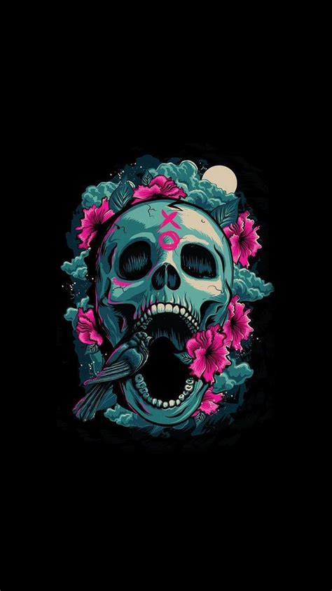 Abstract Skull Cool Iphone Wallpapers Ntbeamng