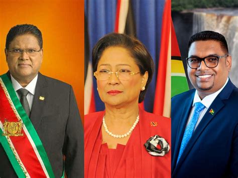 indo prime ministers and presidents in fiji suriname guyana and trinidad