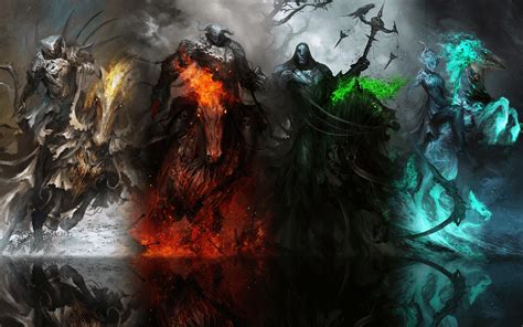 The Four Horsemen Of The Apocalypse Art By Thedurrrrian Rfantasy