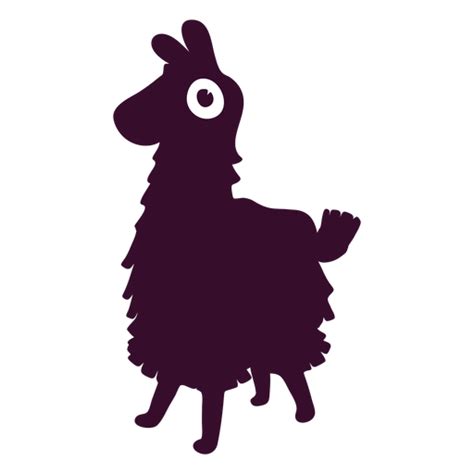 Llama Silueta Fortnite Descargar Png Svg Transparente Siluetas My Xxx