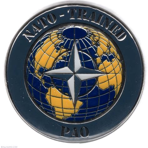NATO trained PAO, Uniform qualification badge - NATO ...