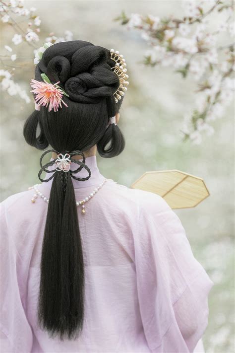 hanfu hairstyle in 2021 hanfu hairstyles traditional hairstyle chinese hairstyle