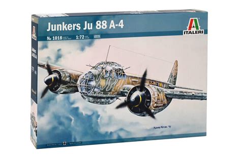 Italeri 172 Junkers Ju 88 A 4 Model Kit
