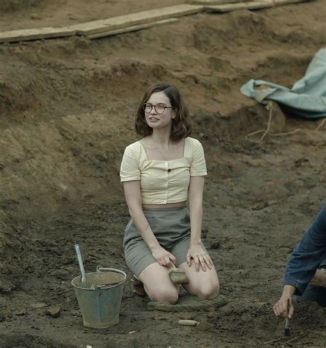 Lily James In The Dig A Film About The Discovery Of Sutton Hoo In 1939