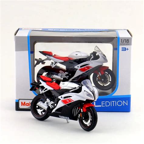 Maisto118 Scalediecast Model Motorcycle Toy2008 Yamaha Yzf R6