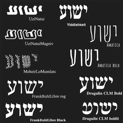 Free Hebrew Fonts Free Hebrew Fonts Hebrew Tattoo Biblical Hebrew