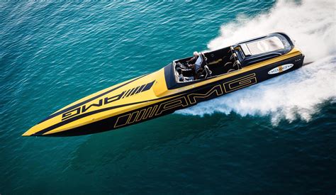 Mercedes Amg Inspired Cigarette Boat Delivers Blow Your Hair Back Power