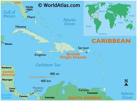 British Virgin Islands Maps Facts World Atlas