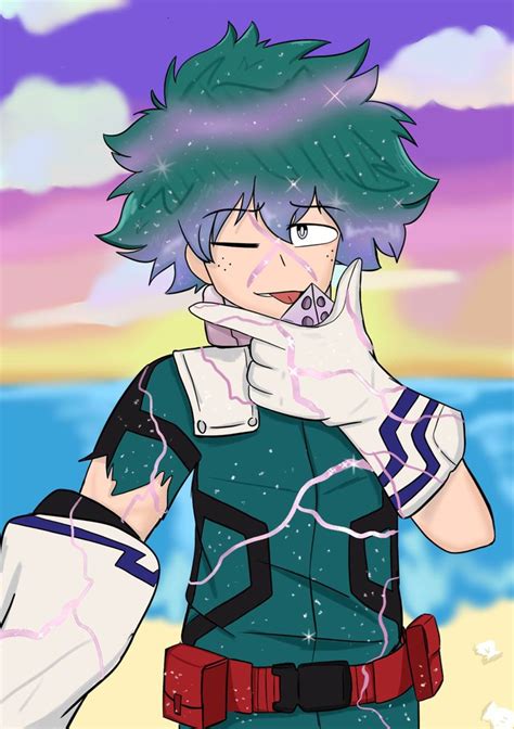 Izuku Midoriya Beach Sunset 🌅 Beach Sunset My Pictures Hero