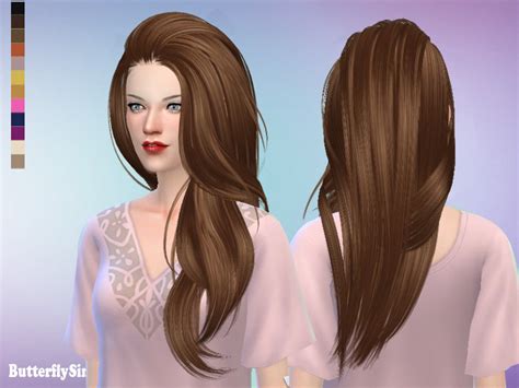 My Sims 4 Blog Butterflysims 170 Hair For Females Donation
