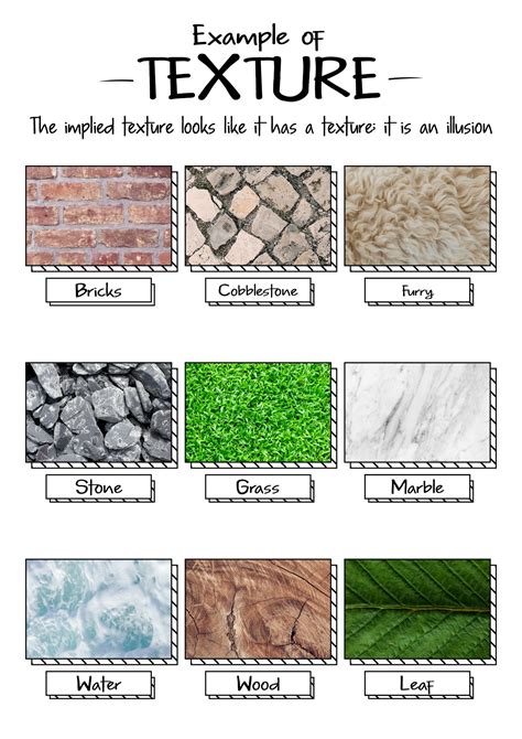 9 Best Images Of Drawing Texture Worksheet Art Texture Worksheet Art