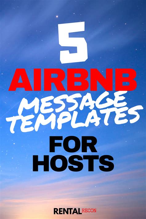 Airbnb Automated Messages Templates