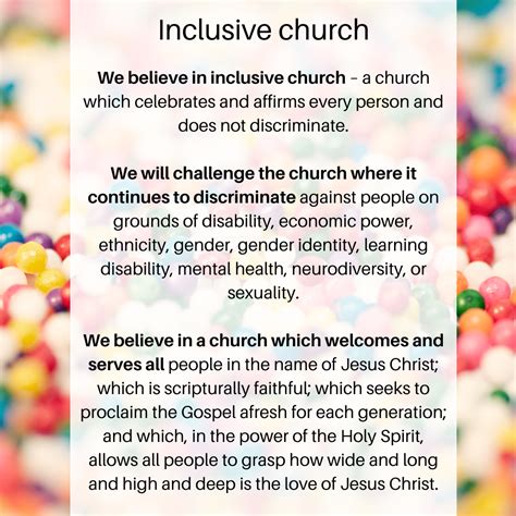 Inclusive Church Great Western Park Church