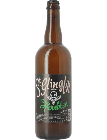 Bière Saint Glinglin Houblon 75 cl : Bière ambrée artisanale, Brasserie artésienne