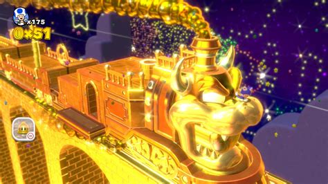 Super Mario 3d World Golden Train By Razorvolare On Deviantart
